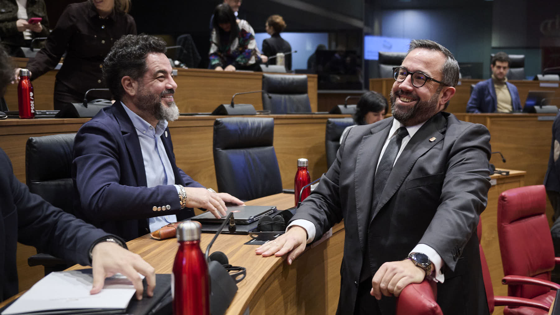 Remírez utiliza los incidentes en El Sadar y abre la puerta a que la Policía Foral asuma la seguridad del estadio