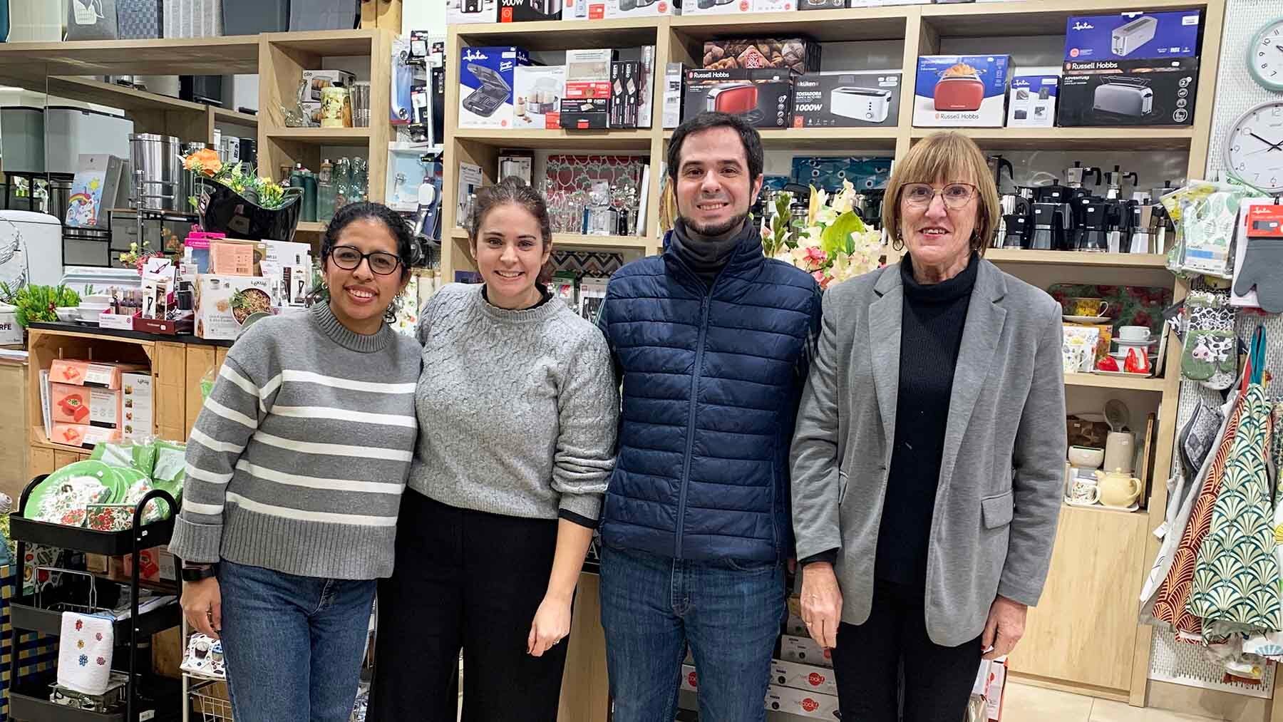 Daniel, el pamplonés que toma el mando del negocio familiar tras la jubilación de su madre