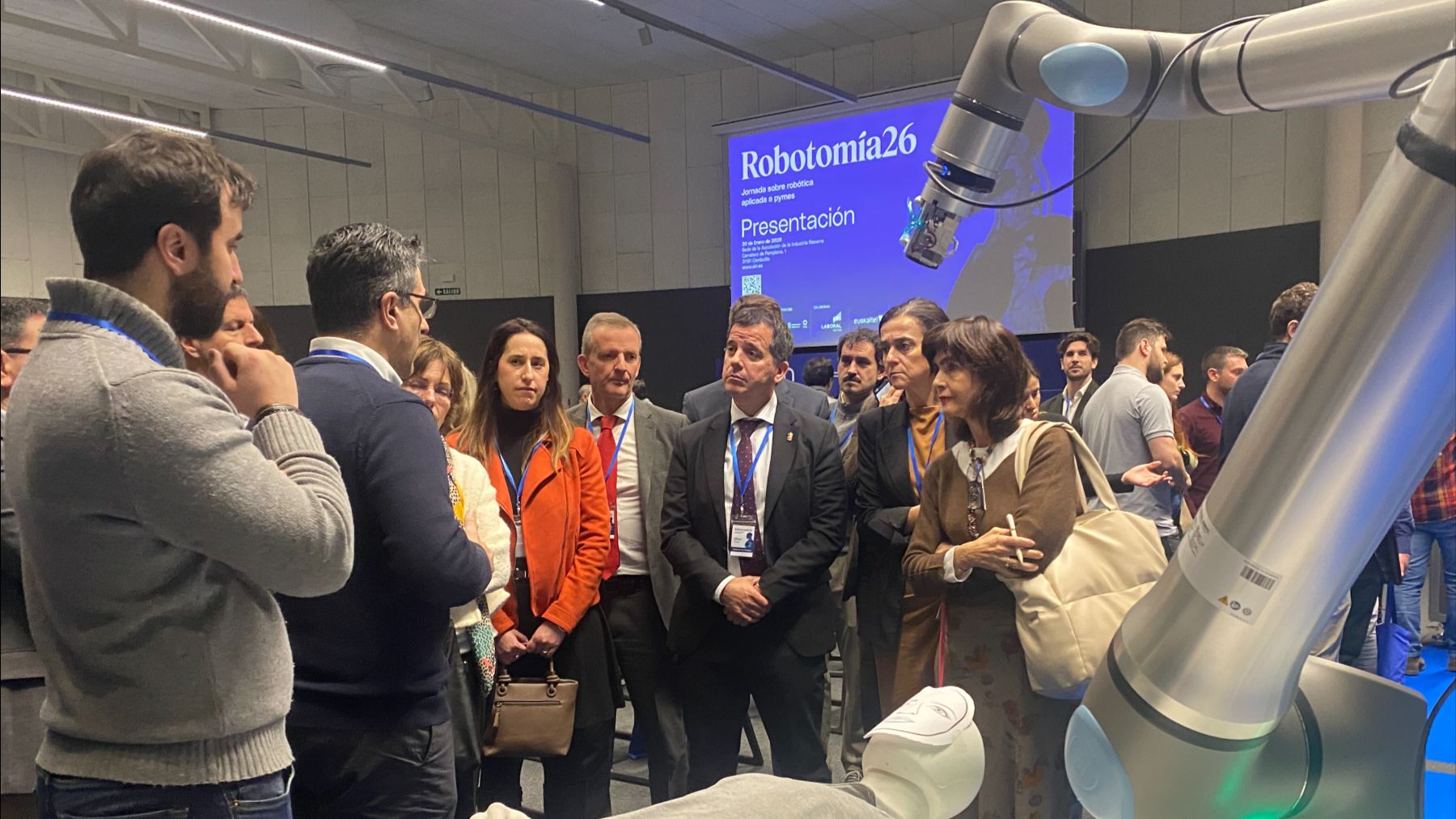 El aviso de los expertos en Navarra: 2026 será decisivo para las empresas que apuesten por los robots