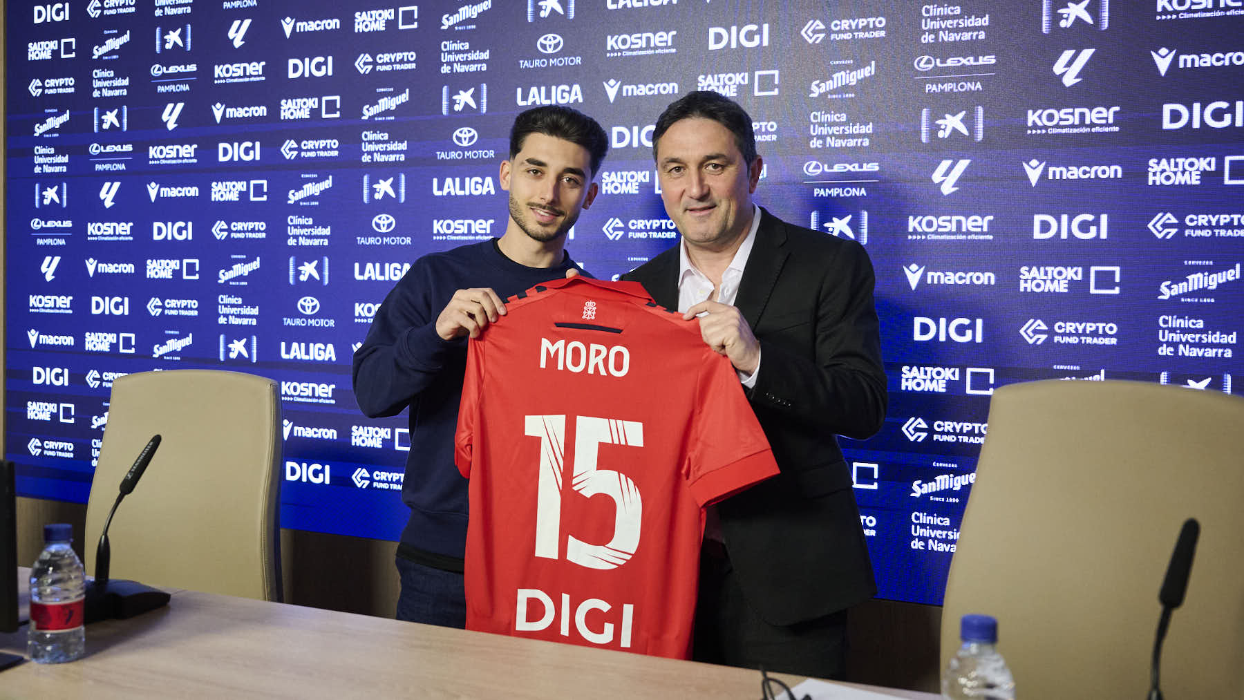 El nuevo fichaje de Osasuna señala qué le ha convencido para firmar un contrato de cinco años y medio