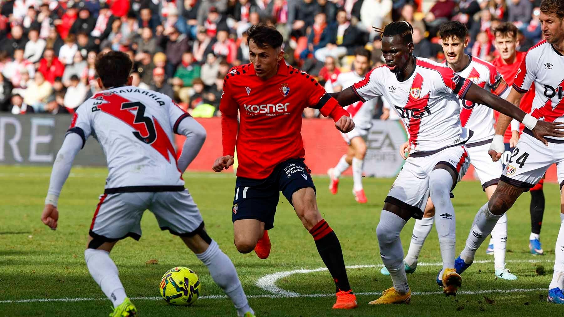 La bochornosa y lamentable racha que Osasuna ha roto ante el Rayo en el campo de Vallecas