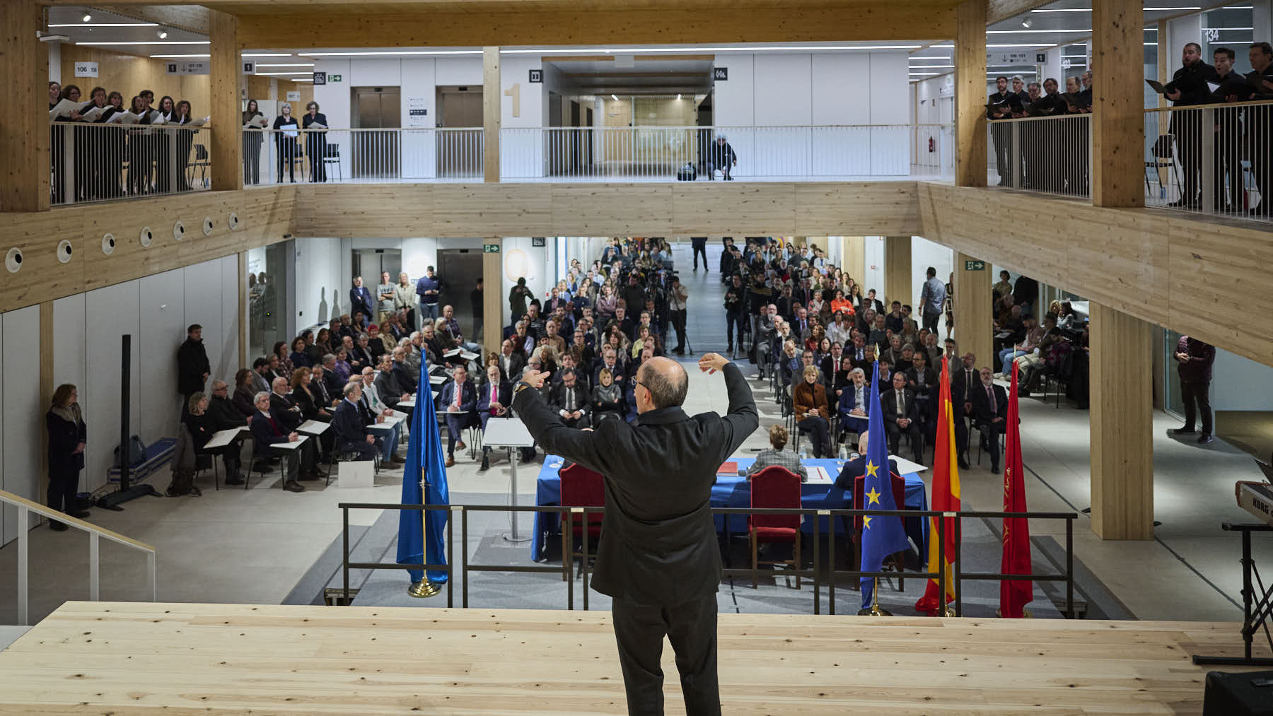 La nueva Facultad de Ciencias de la Salud de la UPNA abre sus puertas tras una inversión de 30 millones