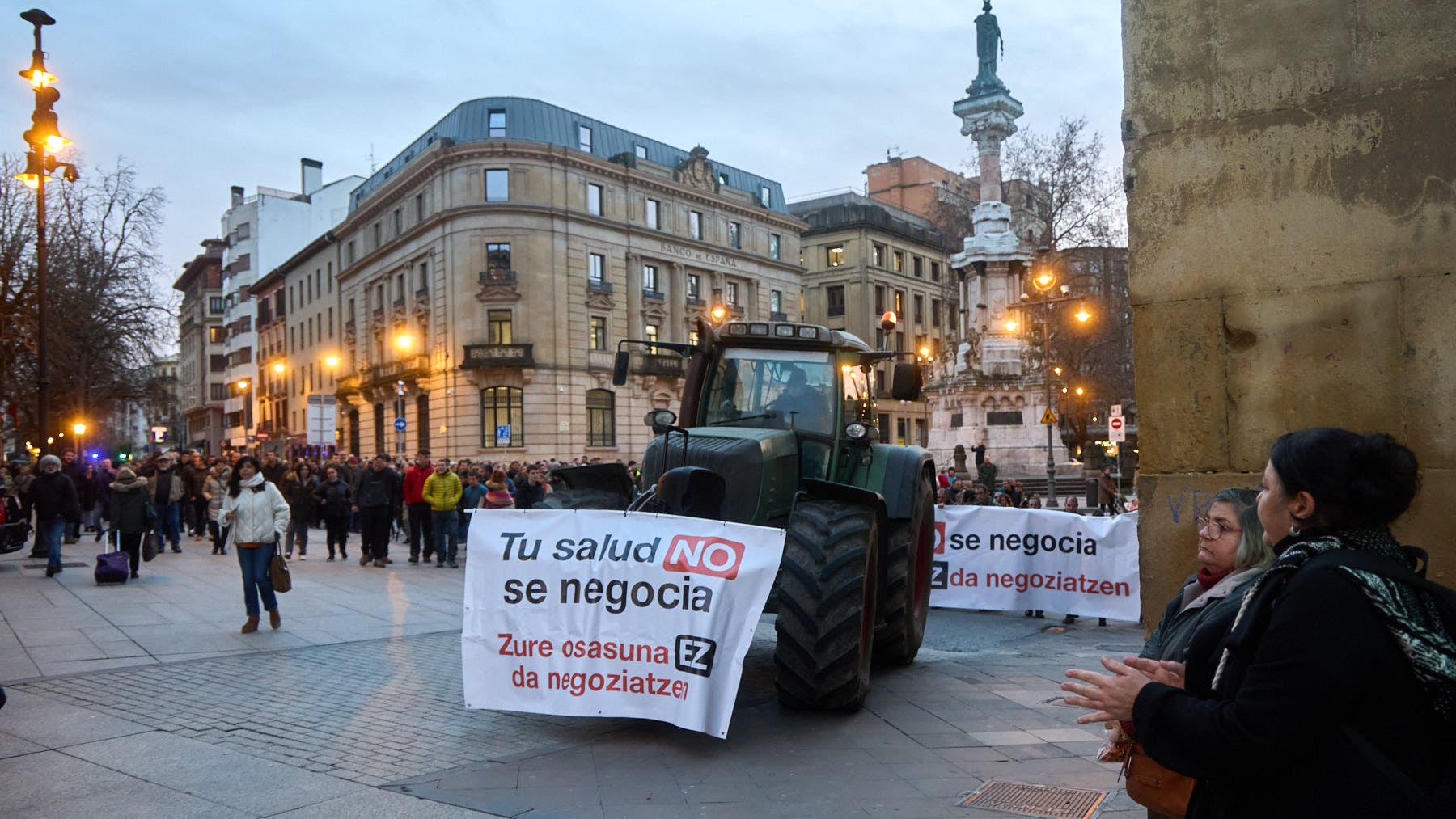 El campo navarro se rebela contra el Gobierno de Chivite por las escasas ayudas: 