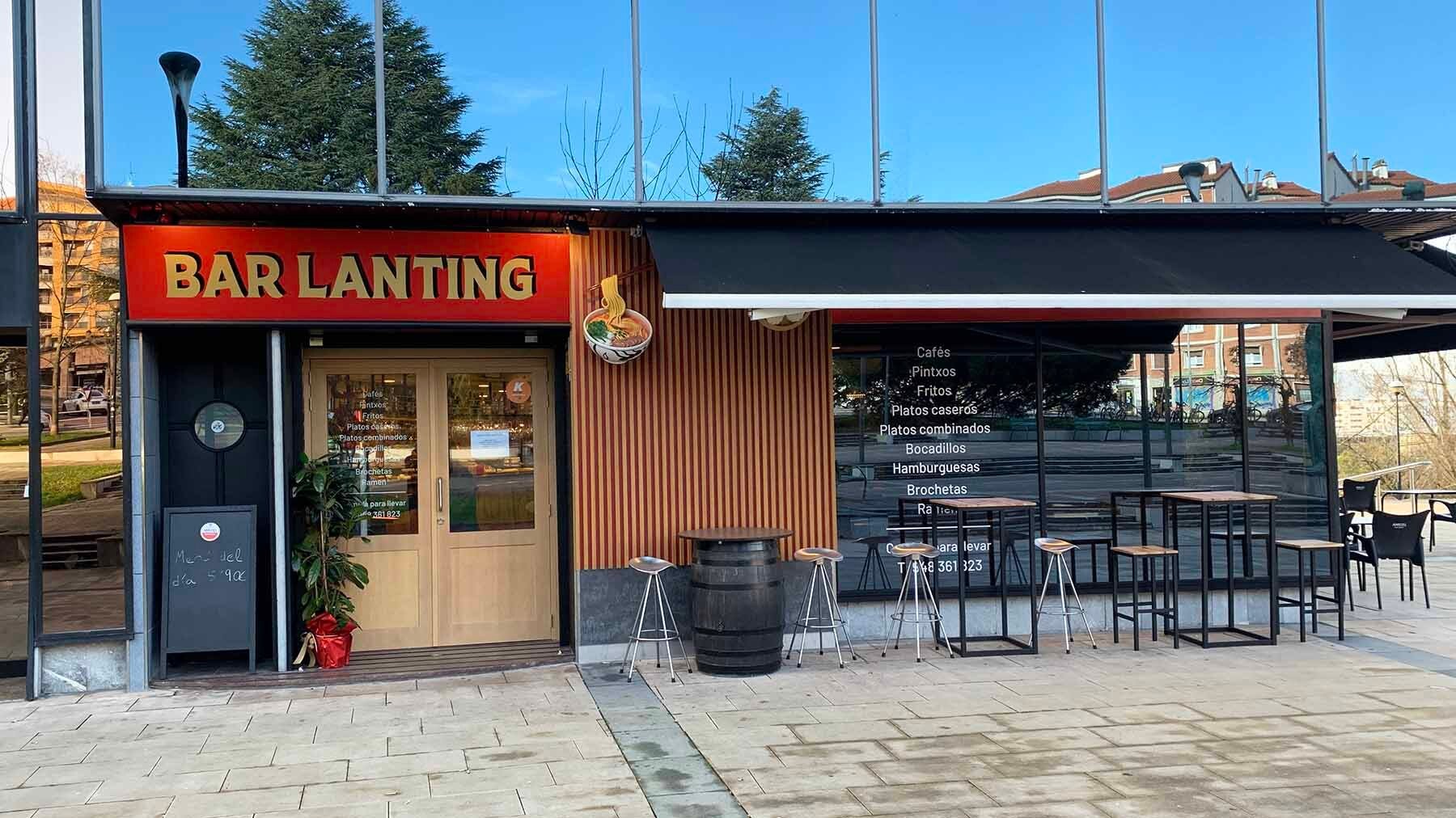 El bar Lanting está en el parque Tomás Caballero 2 de Pamplona. Navarra.com