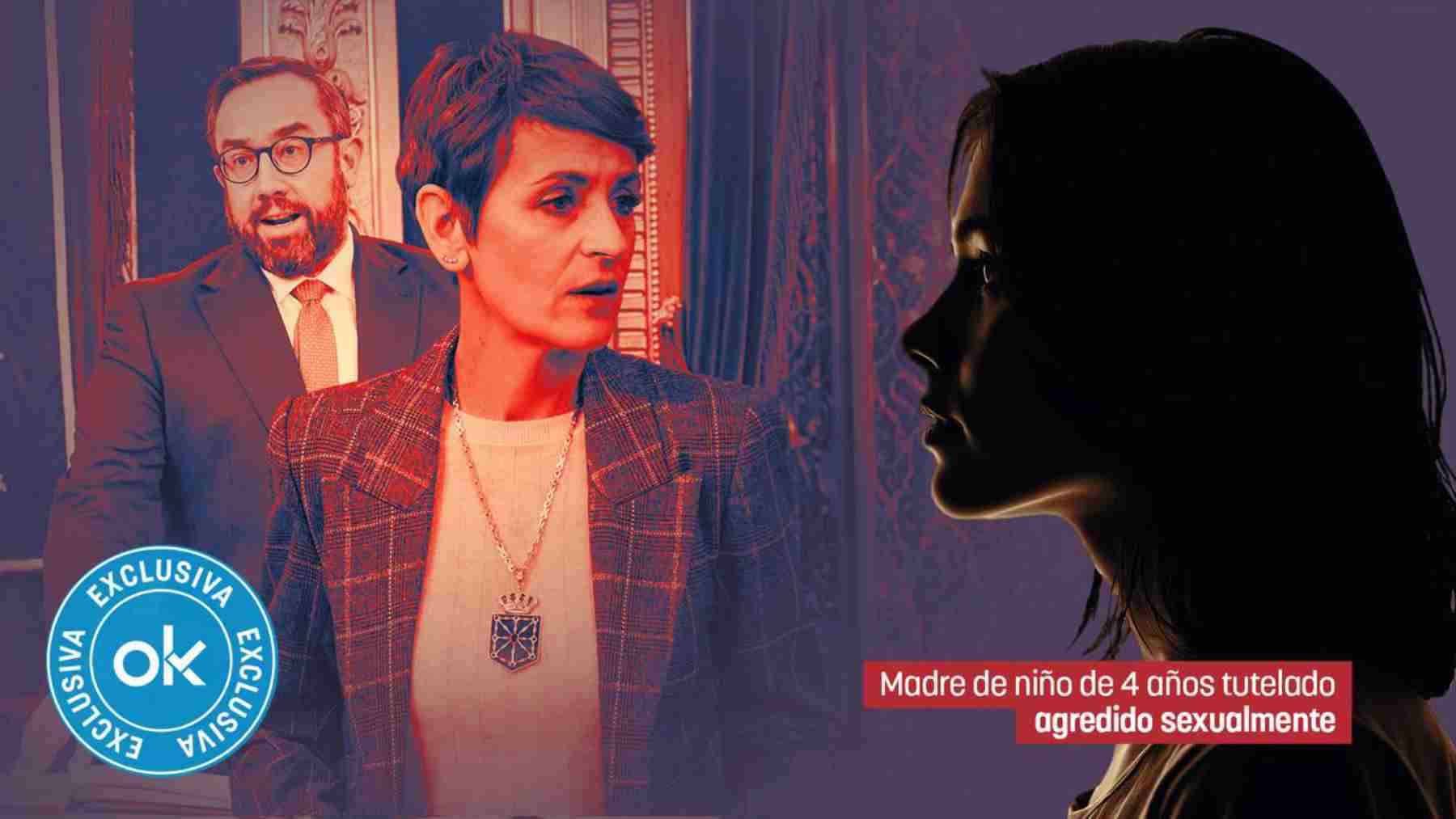 La madre del niño tutelado agredido sexualmente en Navarra sólo pudo ver a su hijo 