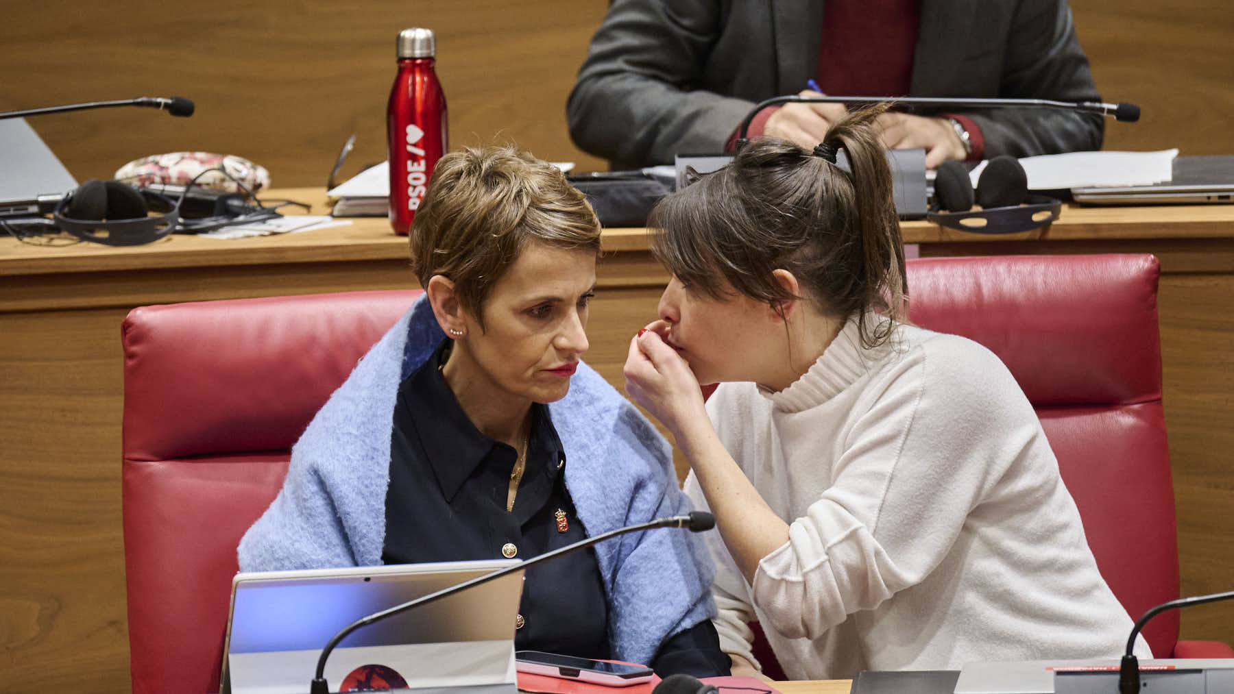 Los socios de Chivite cuestionan a la Policía Nacional y reclaman cambios en El Sadar