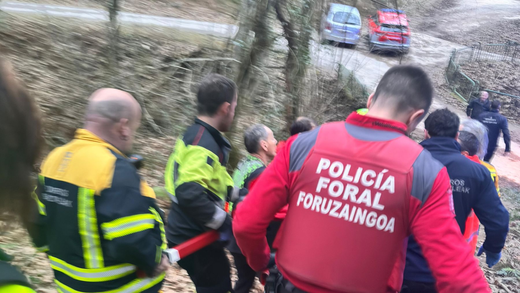 Minutos críticos al sufrir un infarto en un entorno natural de Navarra: la rápida actuación de Policía Foral fue clave