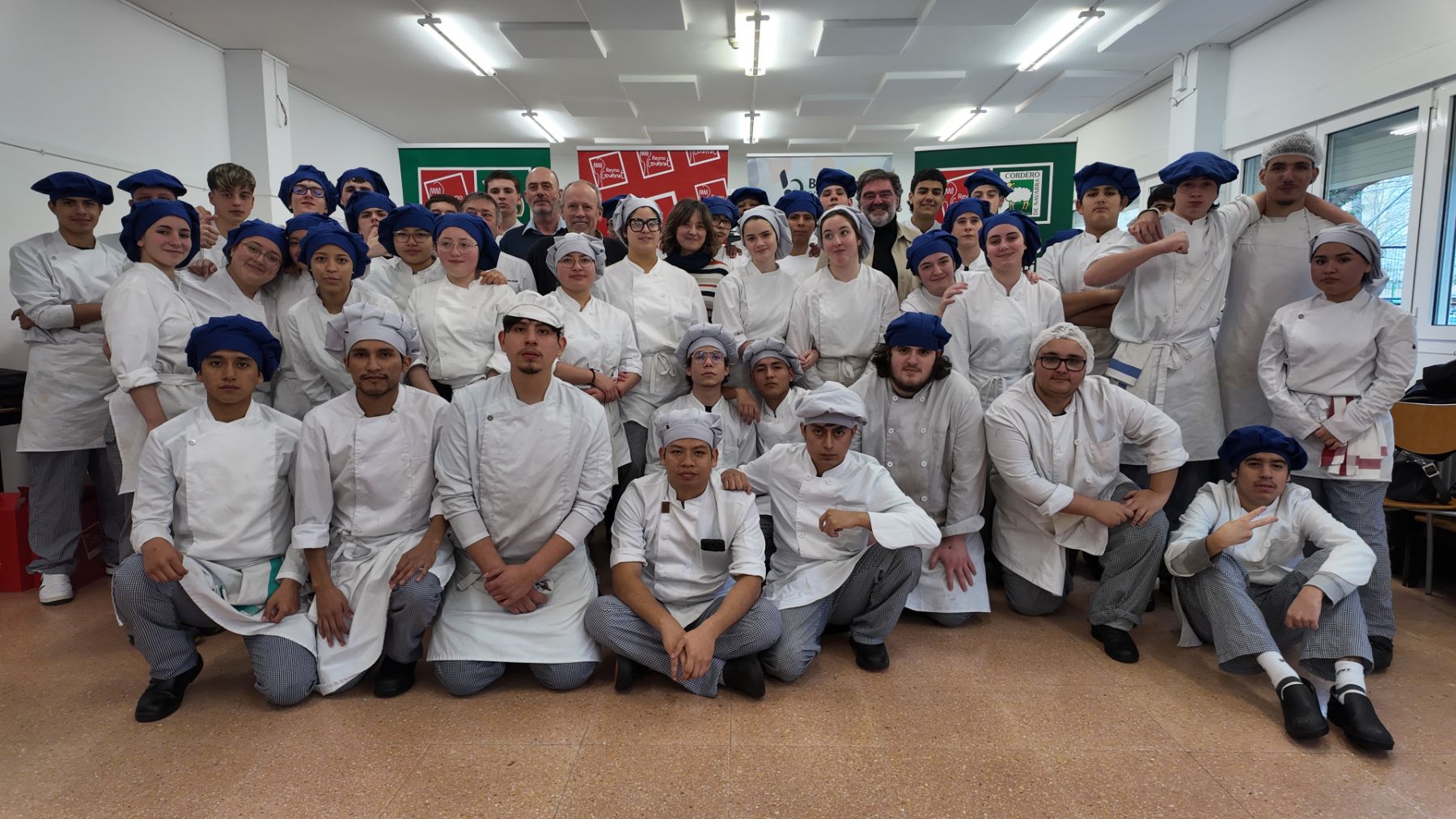 Los pintxos de unos alumnos de la comarca de Pamplona que triunfan con recetas de cordero y ternera