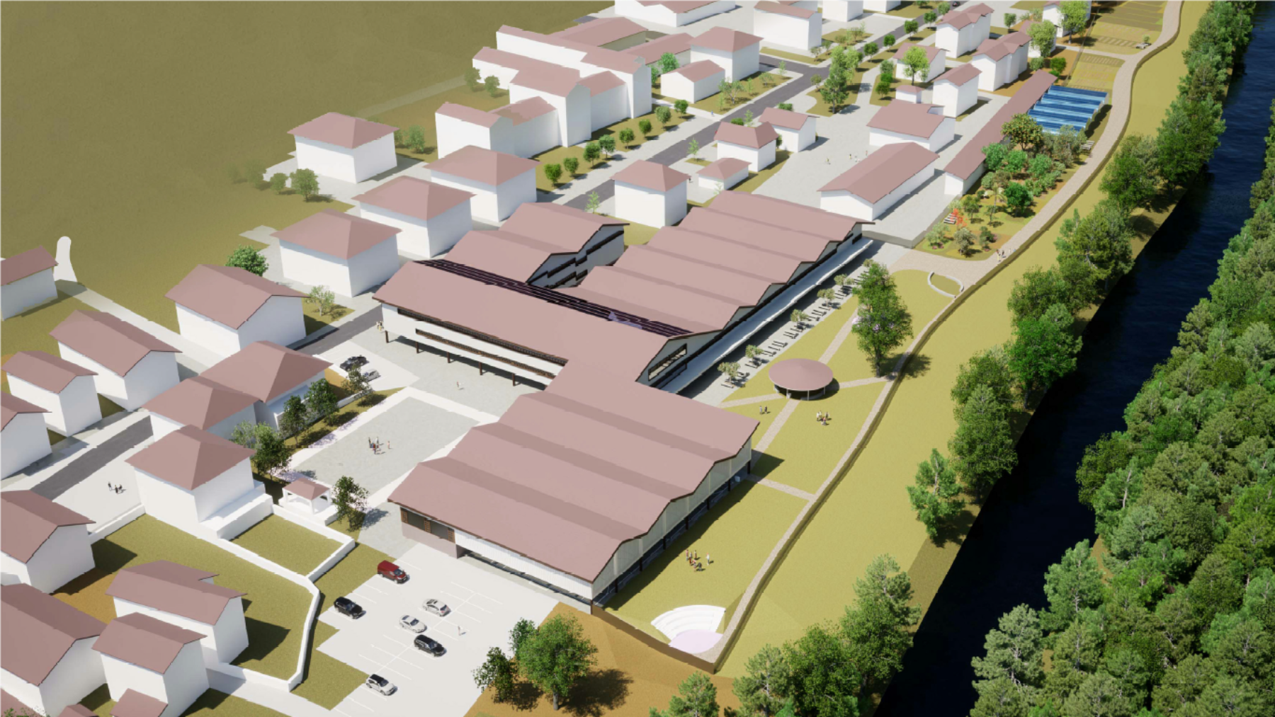 Arrancan las obras del nuevo centro de FP en Oronoz que ofrecerá 13 ciclos formativos