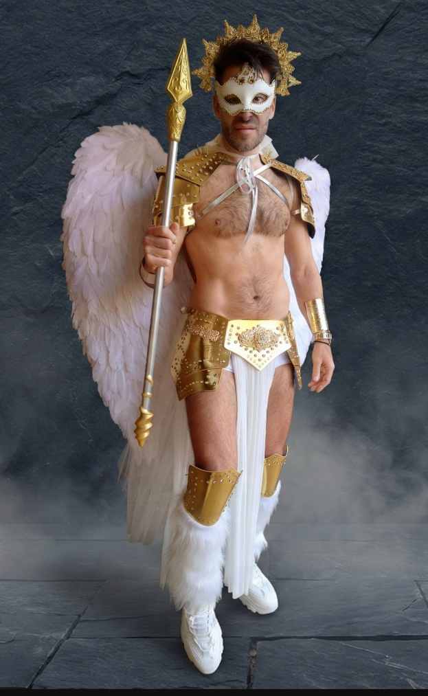 Disfraces premiados en el Carnaval de Tudela. Premio adulto Iván Pérez Soldevilla.