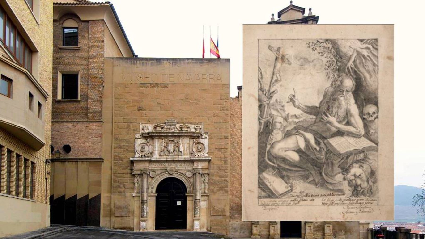 La obra desconocida de una artista navarra del siglo XVIII que sale ahora a la luz en Pamplona