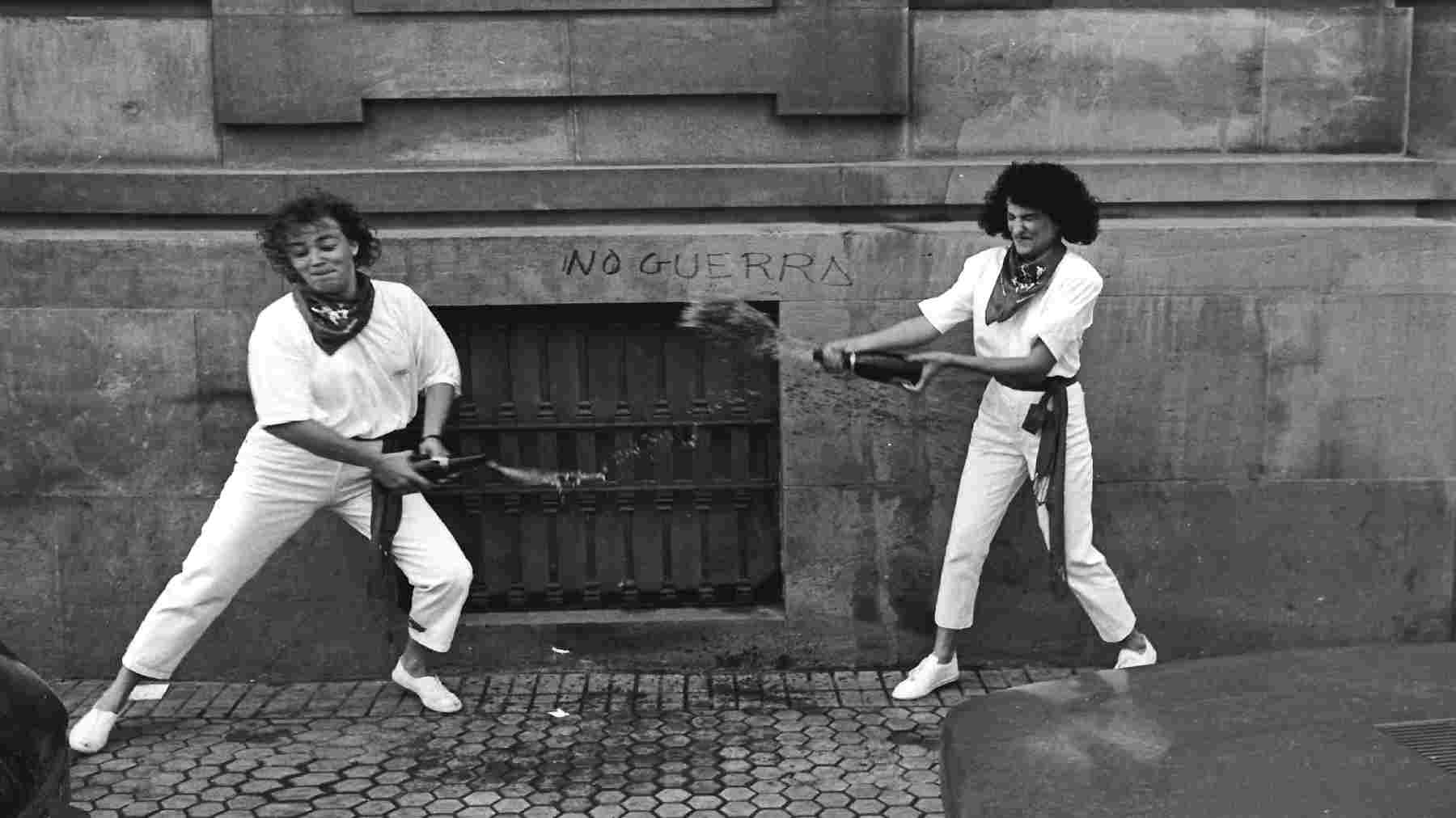 Sanfermines. No Guerra. 1999. (Autor Roland Laboye, cortesía del autor)