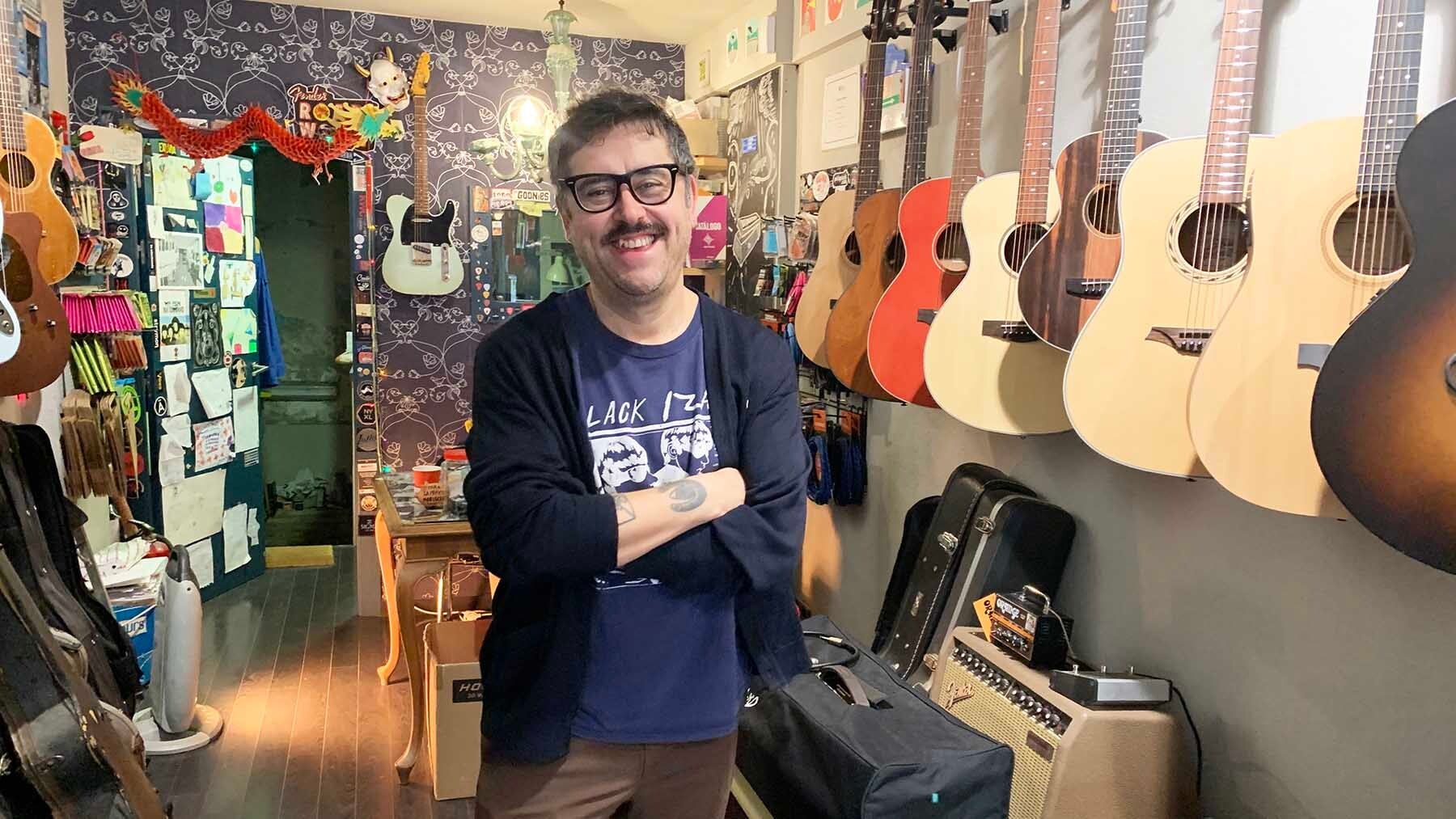 El infiernito, la tienda más musical de Pamplona: 