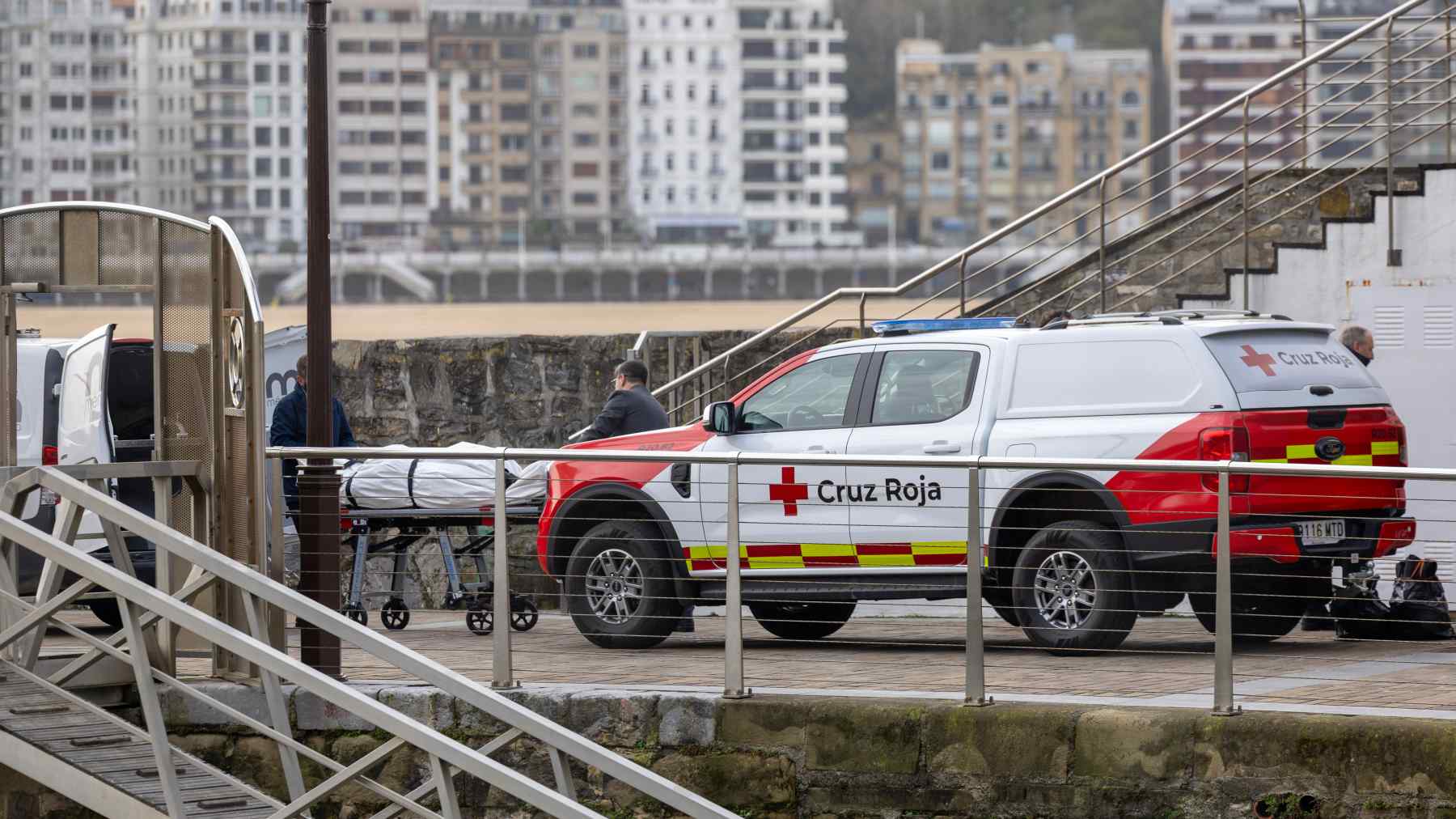 Muere un navarro de 62 años cuando pescaba en una zona de rocas en San Sebastián