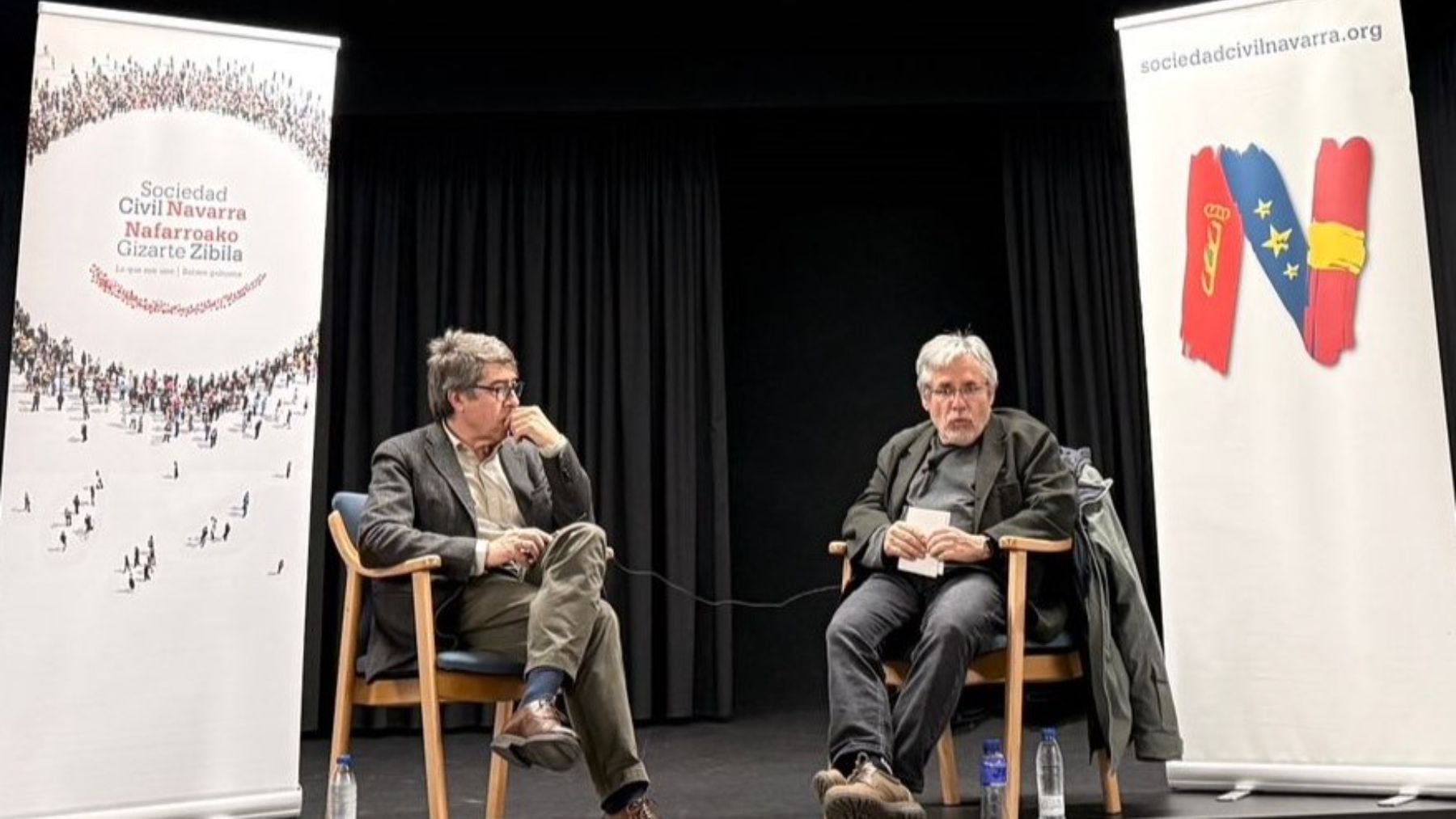 El escritor Félix Ovejero critica en Pamplona la 