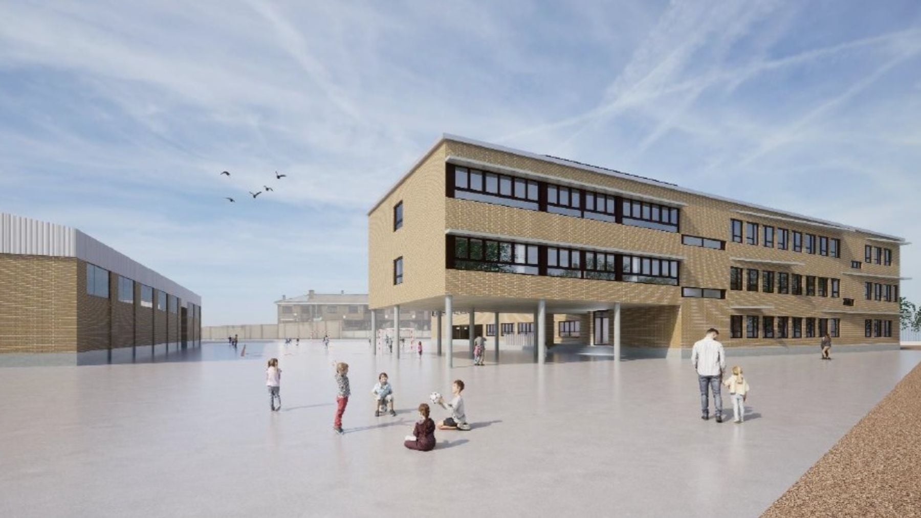 La inversión millonaria que permitirá ampliar un colegio de Navarra y sumar un nuevo edificio