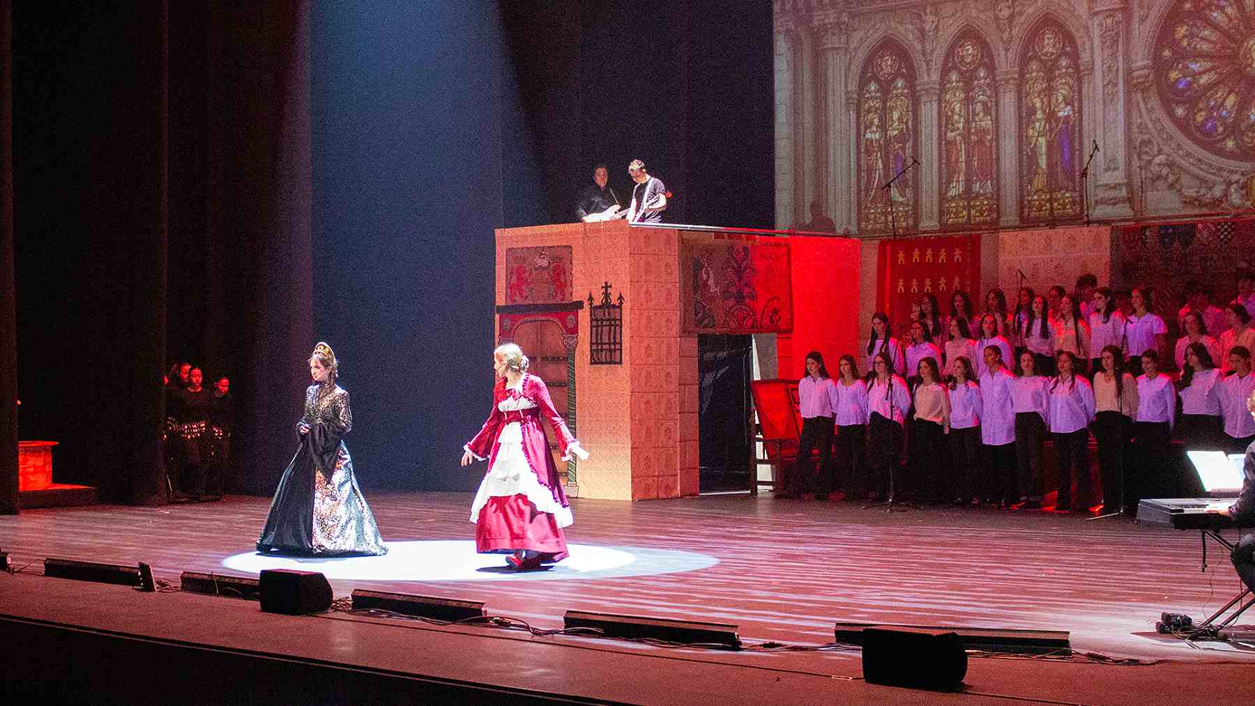 Un pastor en la corte: el musical del colegio Irabia-Izaga. CEDIDA