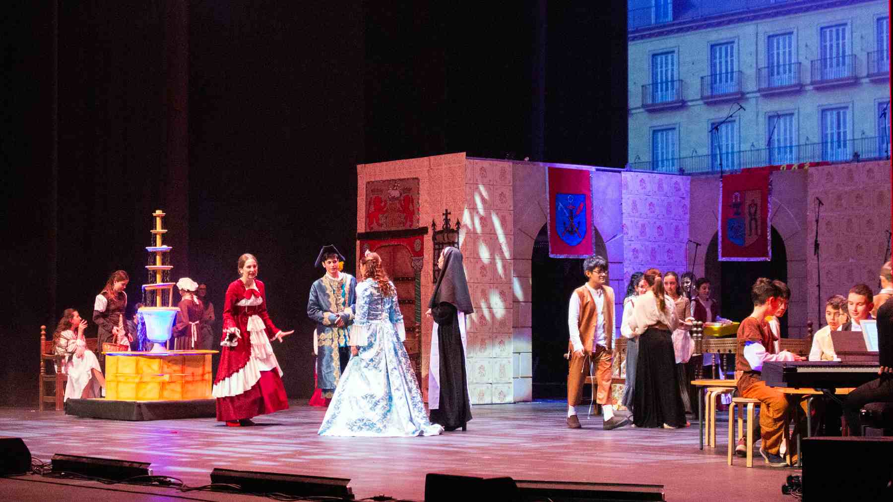 Un pastor en la corte: el musical del colegio Irabia-Izaga. CEDIDA