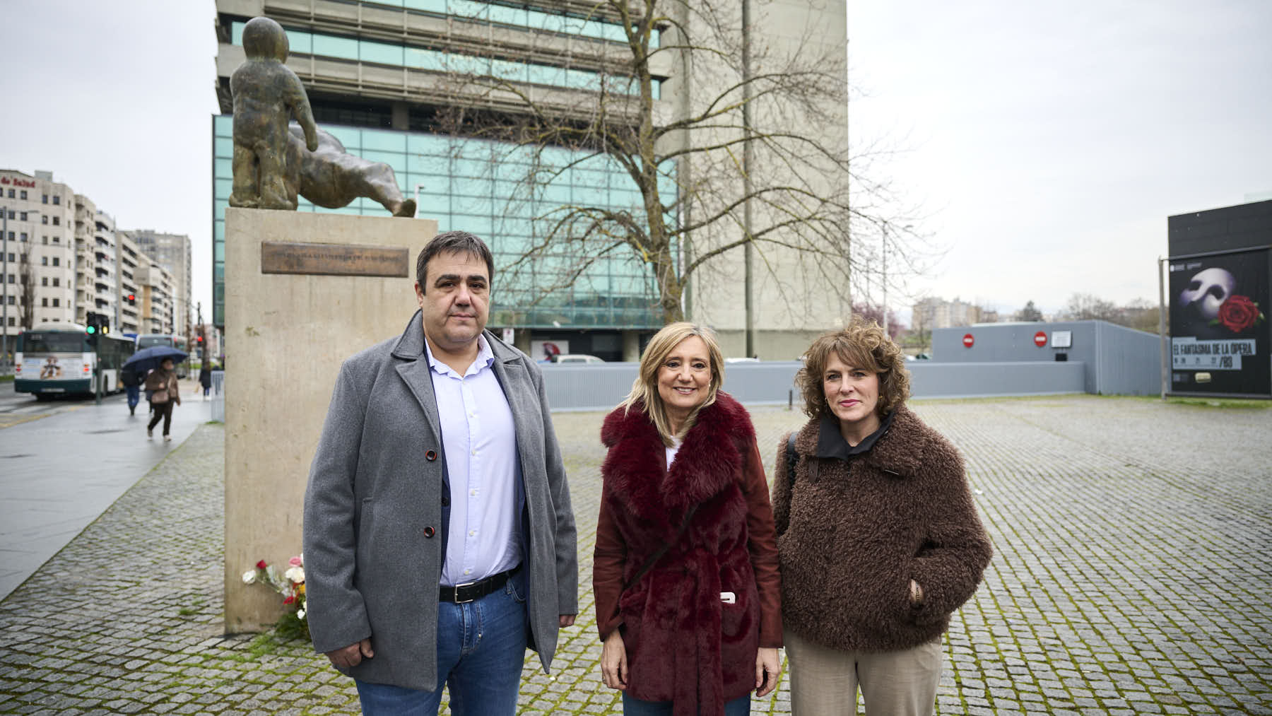Ibarrola en el homenaje del 11 de marzo en Pamplona: 