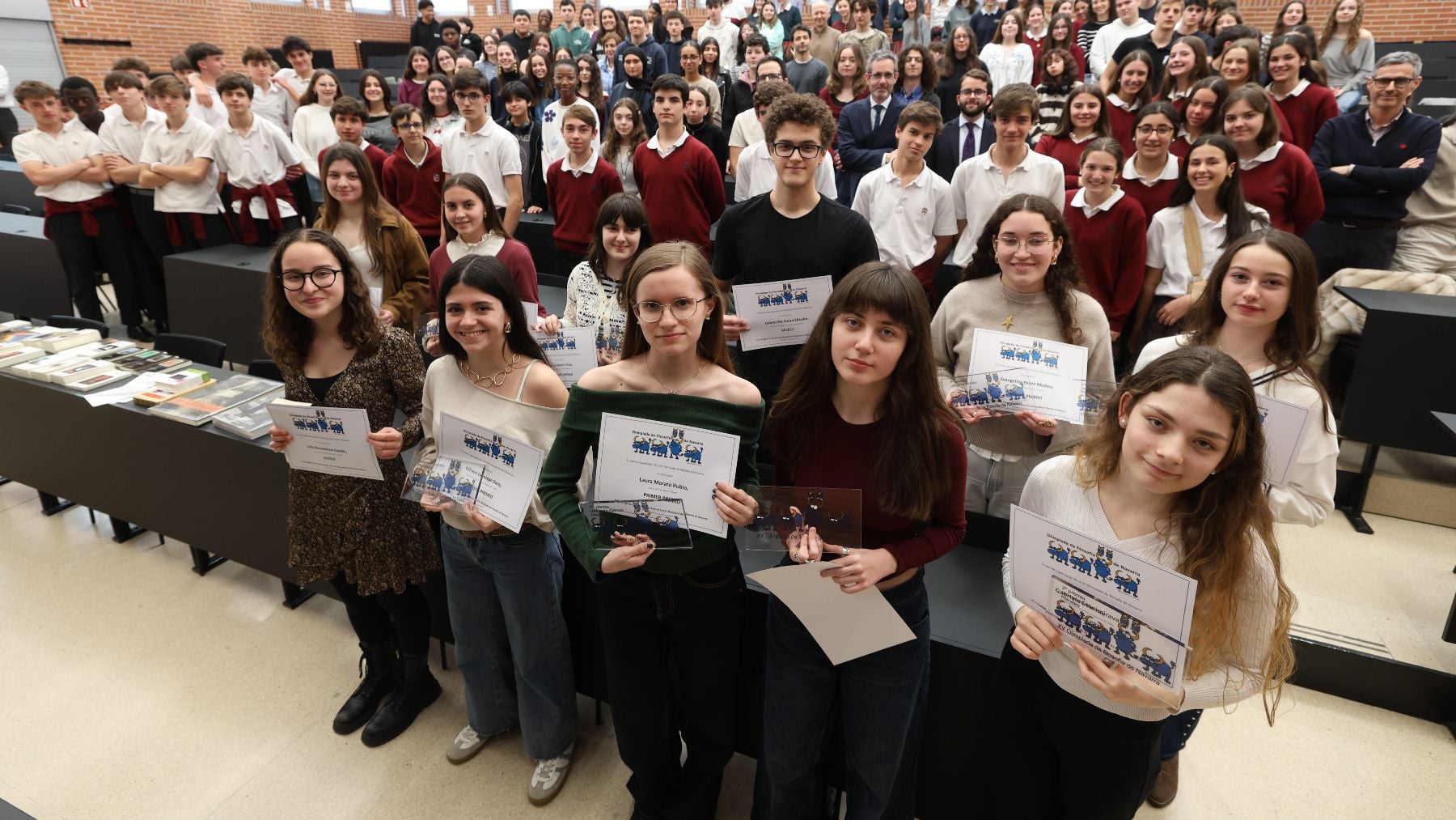 Las cuatro alumnas de Navarra que han triunfado en la Olimpiada de Filosofía y pasan a la fase nacional