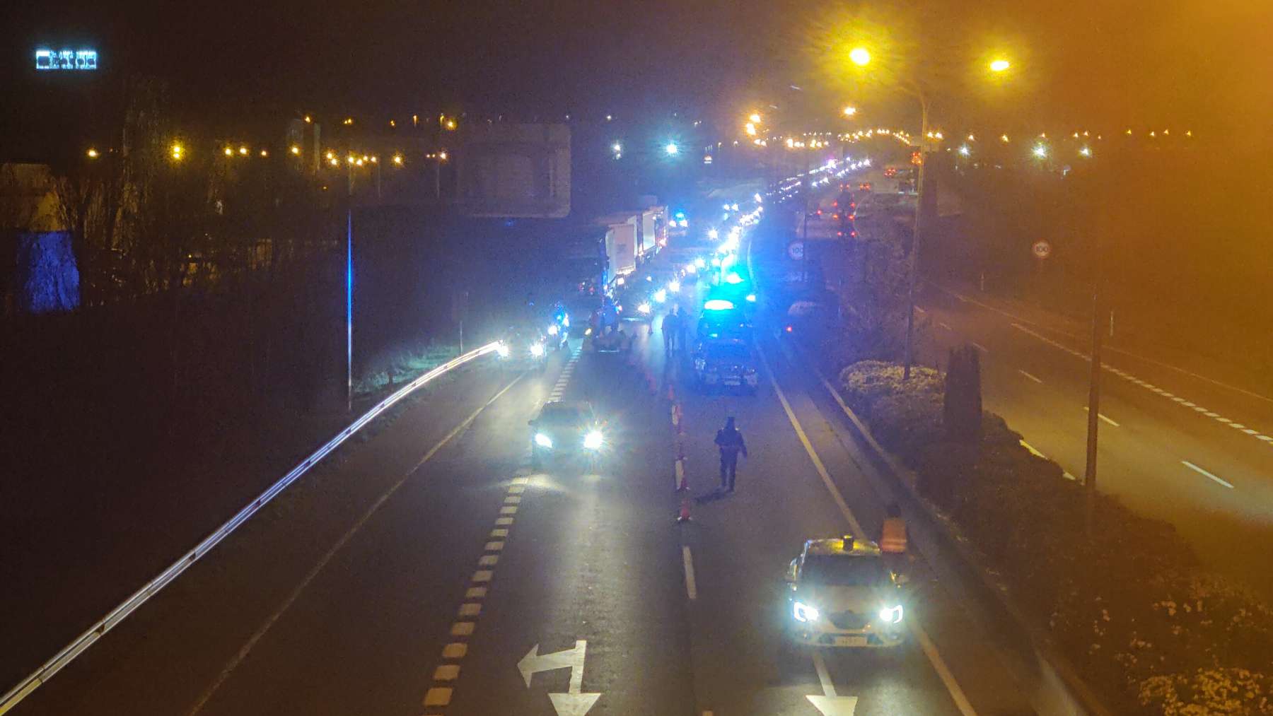 En directo | La huelga general convocada por los sindicatos nacionalistas arranca en Navarra con piquetes