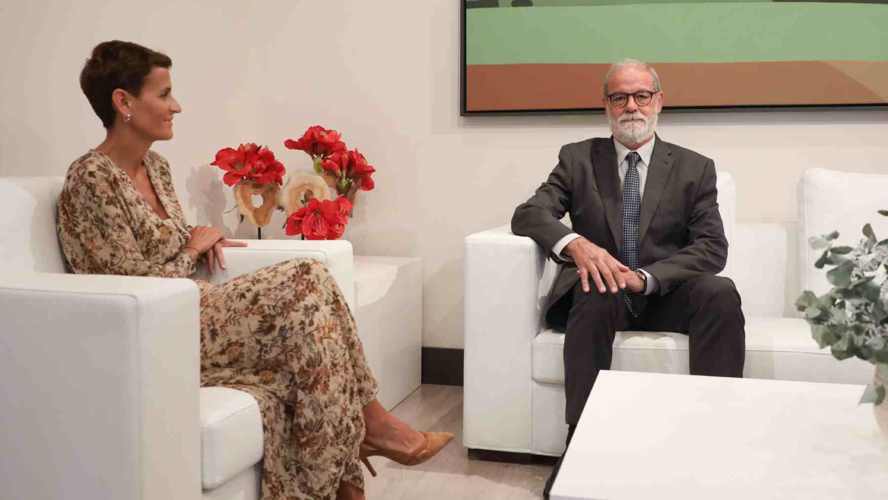 El presidente de Comptos corrige a sus auditores para salvar la cara a Chivite por las cuentas de 2024