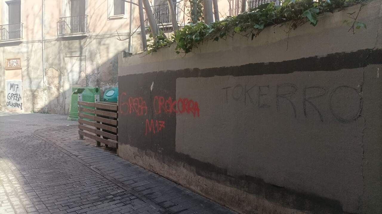 Toquero, tras los nuevos actos vandálicos en Tudela: 