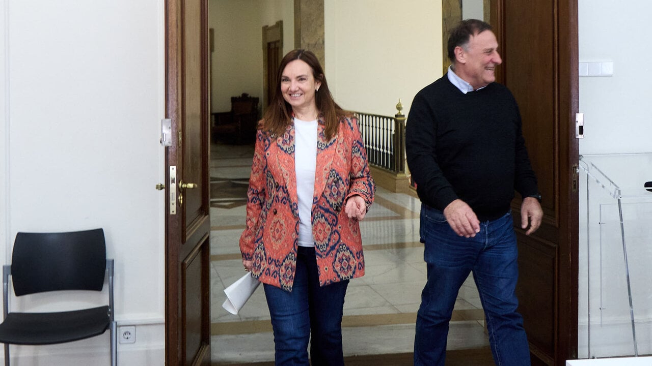 Rueda de prensa de Izaskun Zozaya, concejal de UPN en el Ayuntamiento de Pamplona. IÑIGO ALZUGARAY