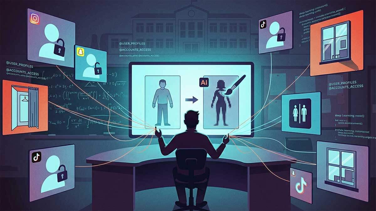 El profesor de un instituto de Navarra grababa a alumnas y vecinas en probadores: así será el juicio