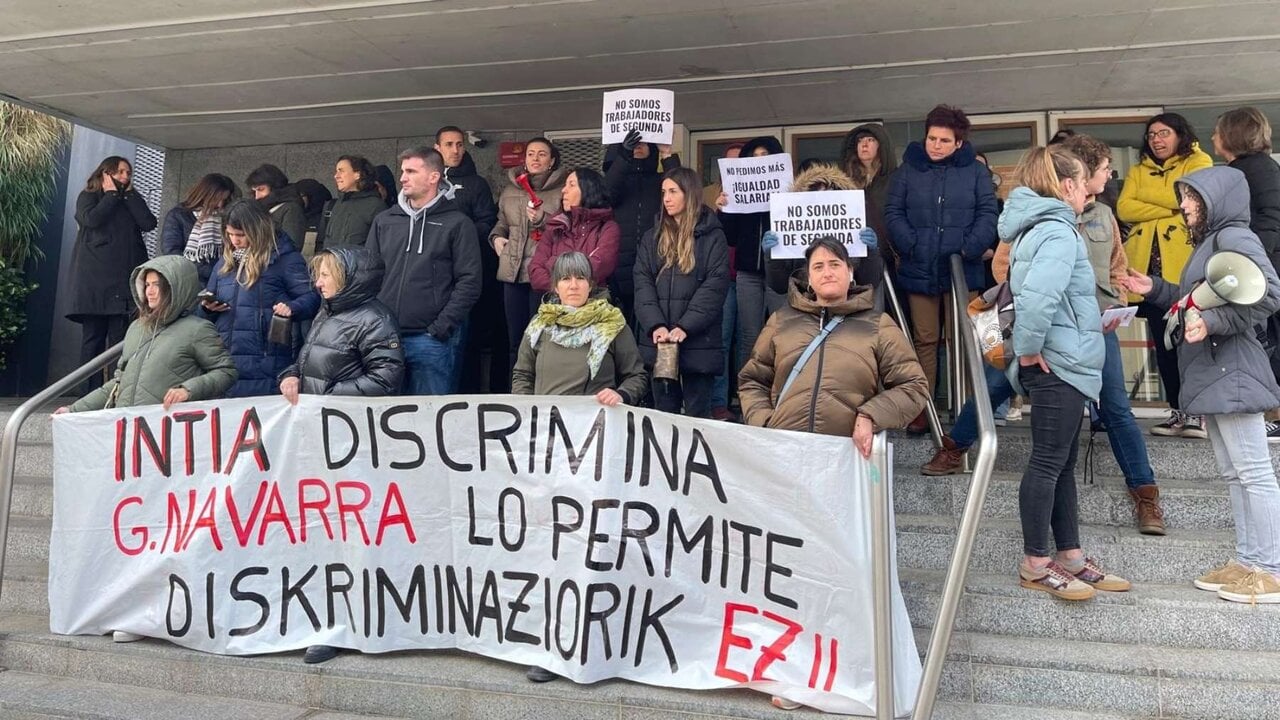 Los trabajadores de INTIA aprietan con una oferta para desbloquear el conflicto laboral