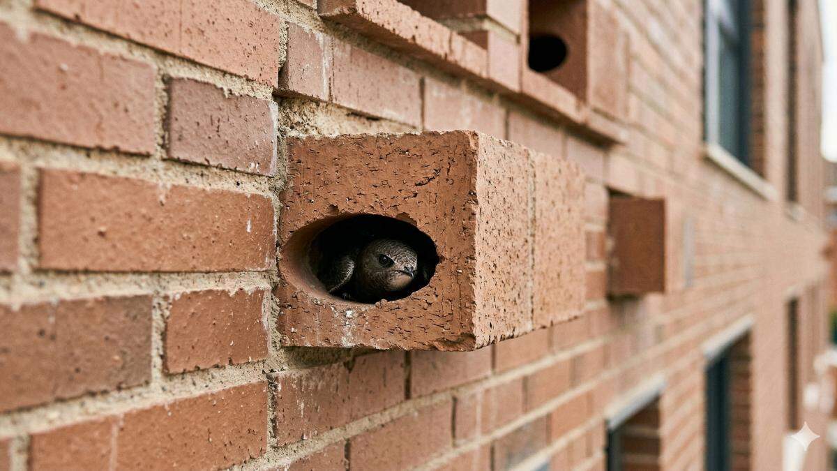 Ver para creer: el ladrillo que protege a los vencejos y que podría dar el salto a España