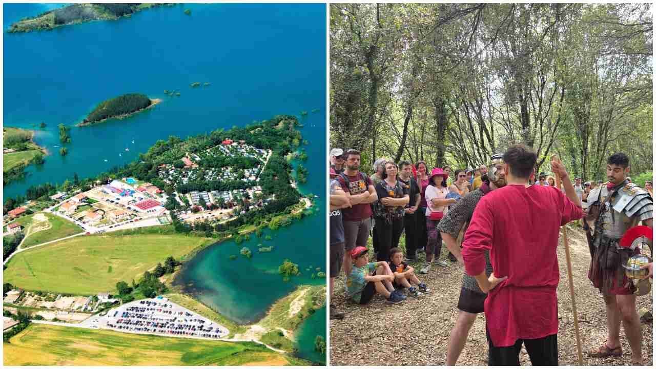 Dos planes distintos para esta Semana Santa en Navarra: teatro entre ruinas romanas y una ruta en bici junto al agua
