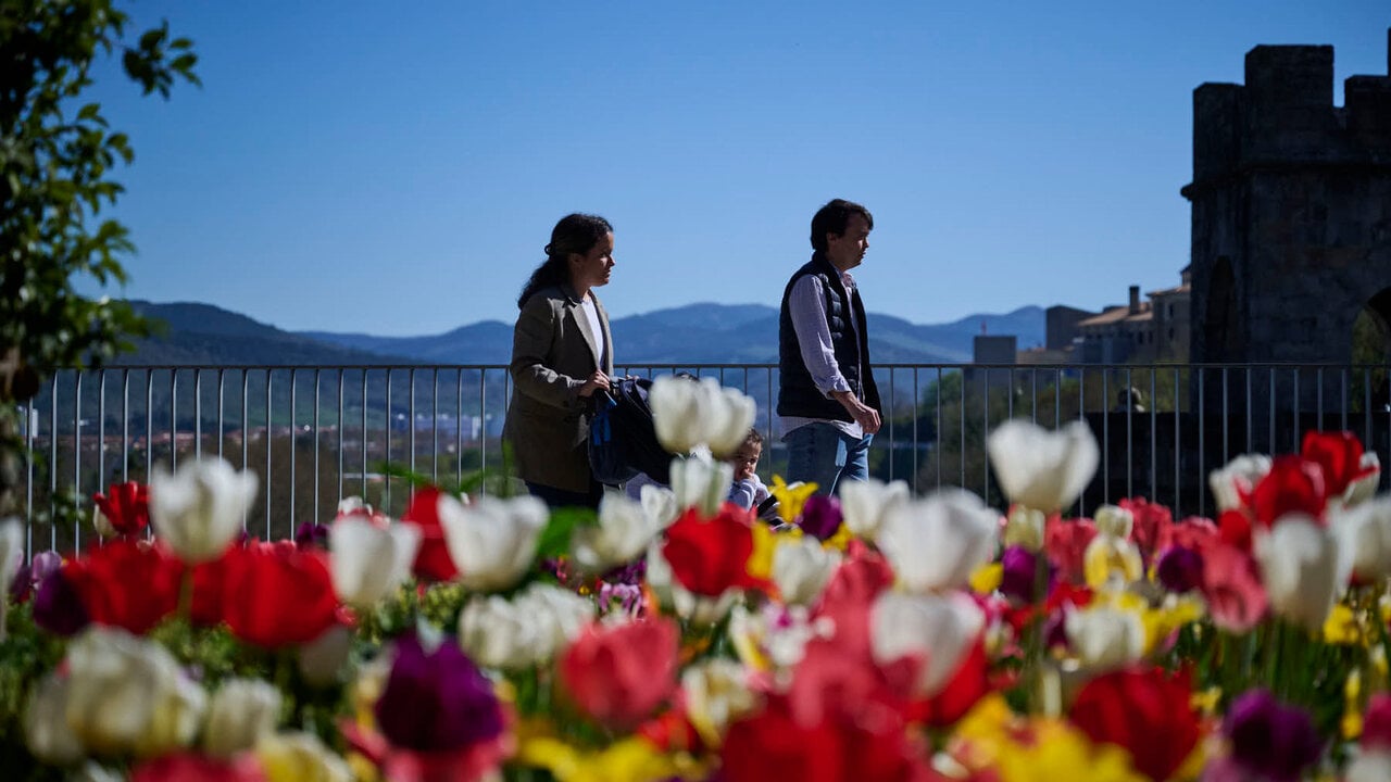 El pueblo de Navarra que lidera el calor y se queda a las puertas de los 30 grados en pleno arranque de abril
