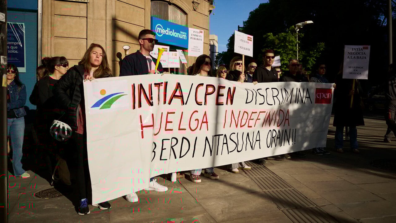 La huelga en INTIA entra en una nueva fase tras 