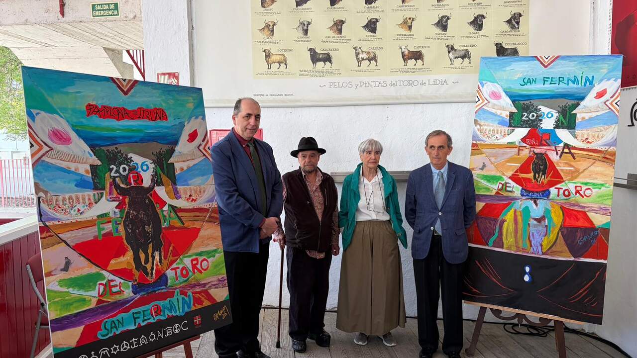 Una obra del pintor Carlos Franco anunciará la Feria del Toro de los Sanfermines de 2026