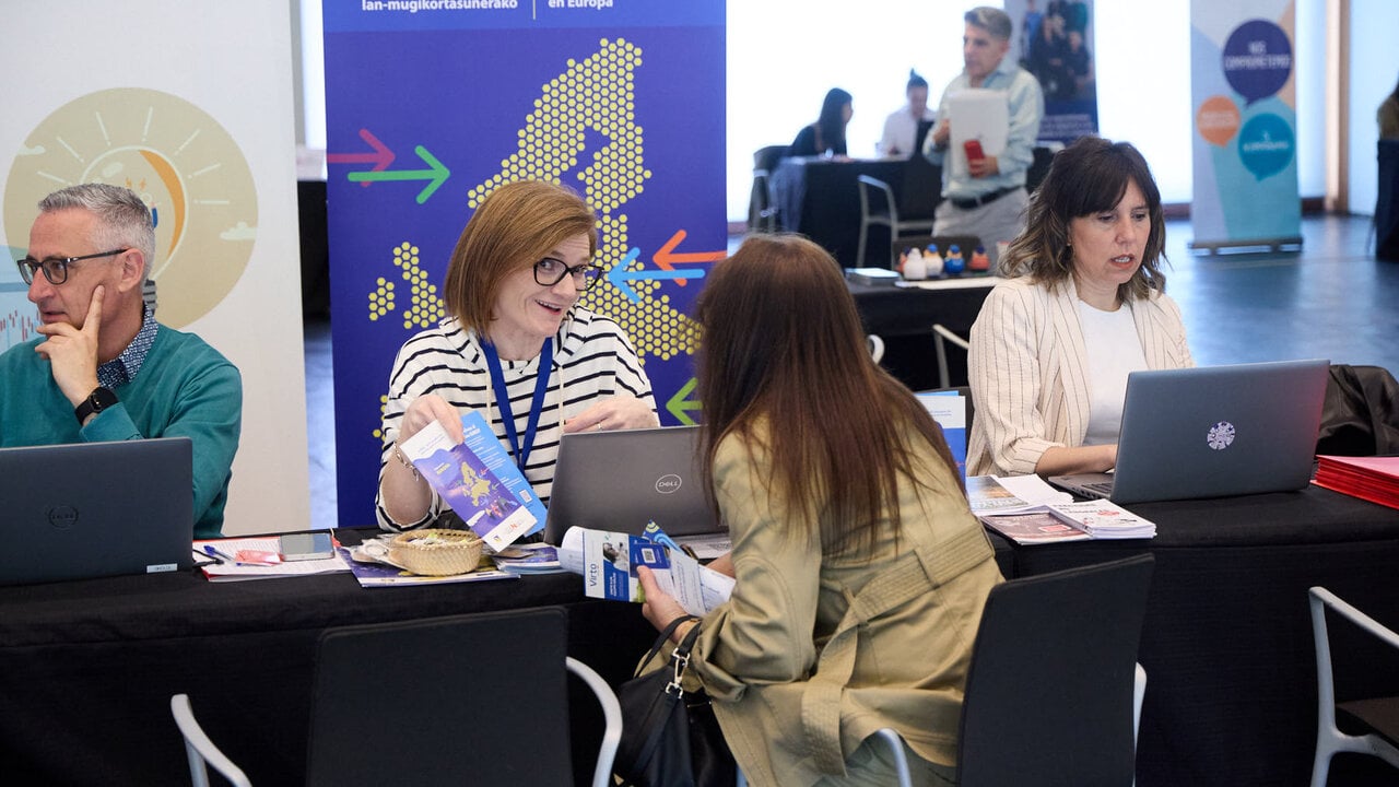 Feria de empleo 'Navarra Jobs 2026' en Baluarte. I&Ntilde;IGO ALZUGARAY