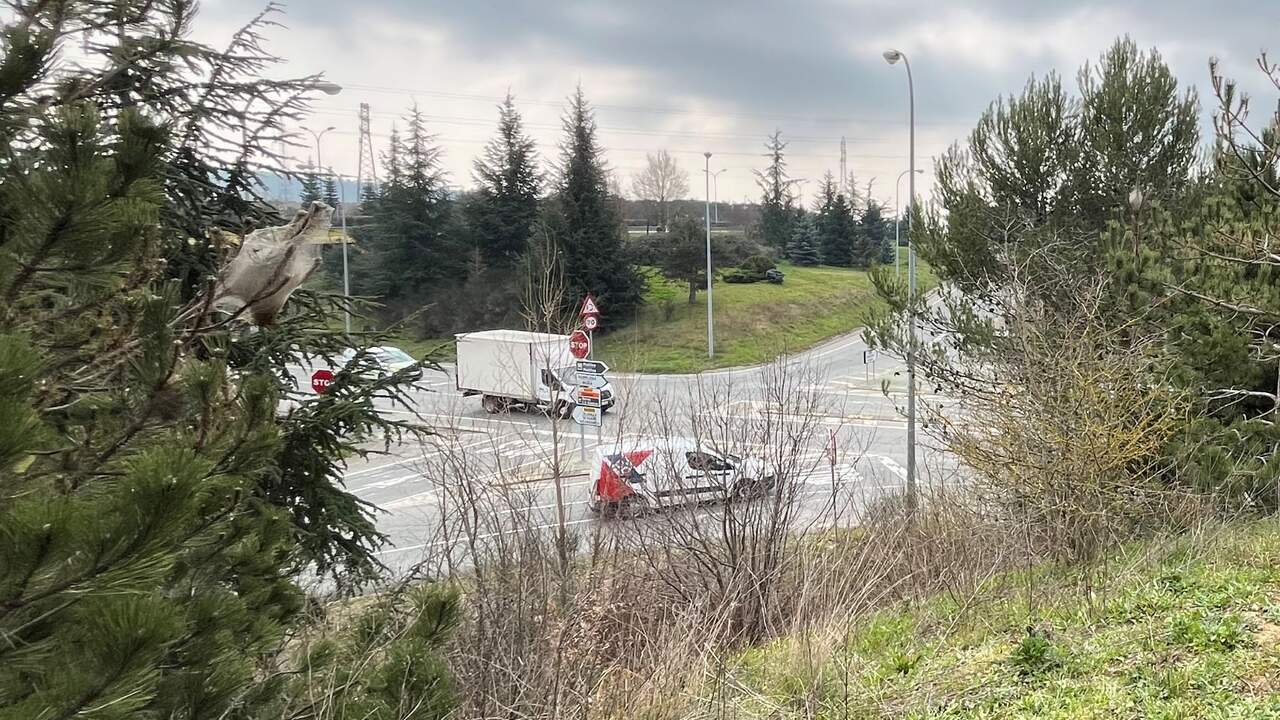 La nueva rotonda junto a un polígono de la Comarca de Pamplona que cambiará el tráfico y evitará atascos