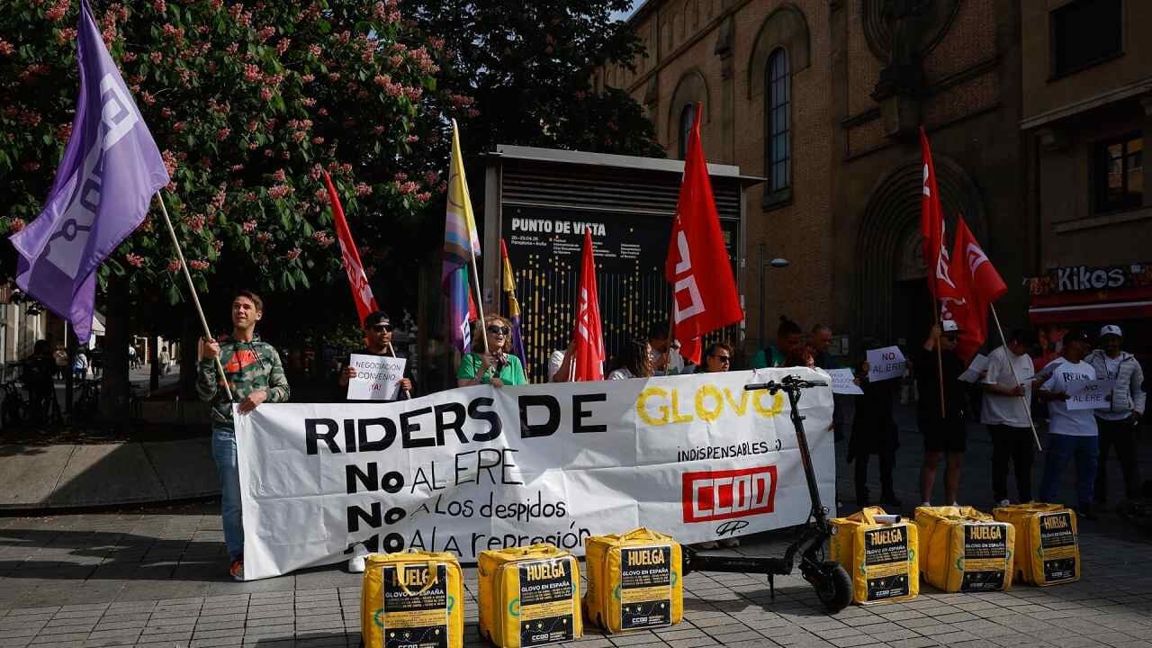 Riders en huelga: los trabajadores de Glovo denuncian 