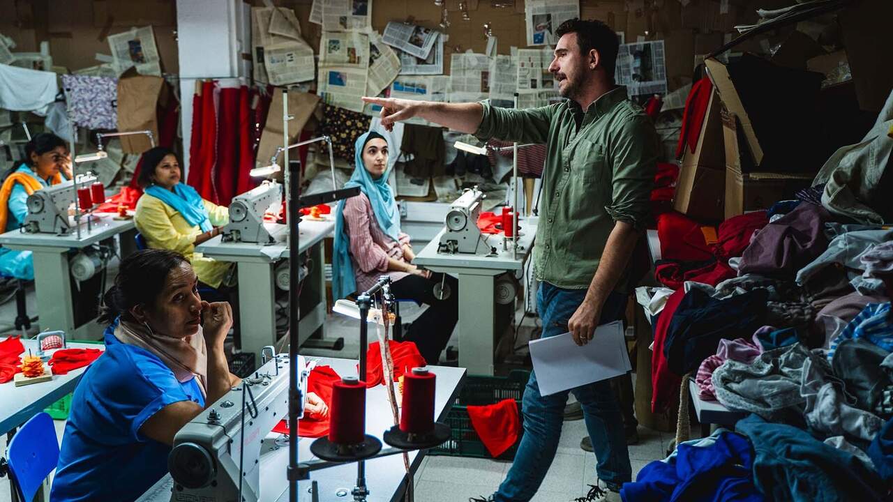 Pamplona acoge un rodaje de cine internacional con una actriz premiada y un actor de La casa de papel