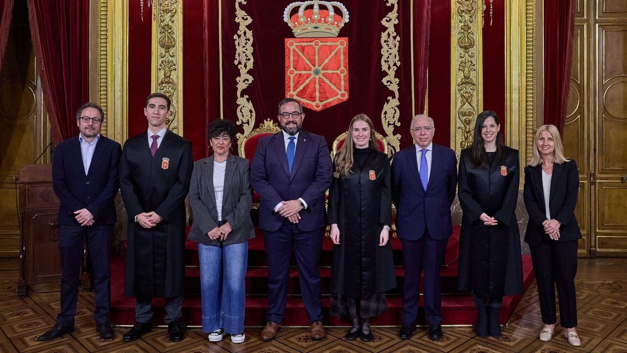 Tres nuevos letrados llegan al Gobierno de Navarra: los cambios en su servicio jurídico