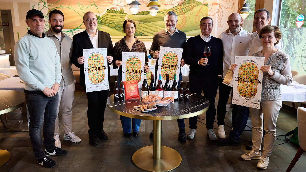 Más de cien bares de Navarra se lanzan a por la mejor croqueta en una semana llena de sabores sorprendentes