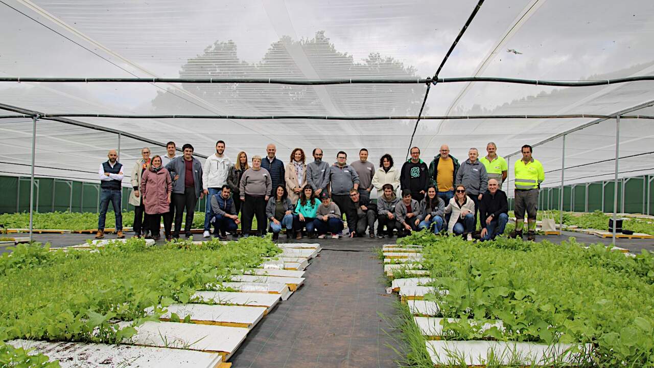 Una granja de caracoles en Navarra busca generar empleo estable para personas con discapacidad