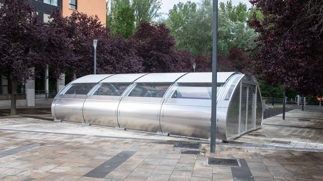 Las nuevas plazas de aparcamiento para bicicletas que ya se pueden solicitar en dos barrios de Pamplona