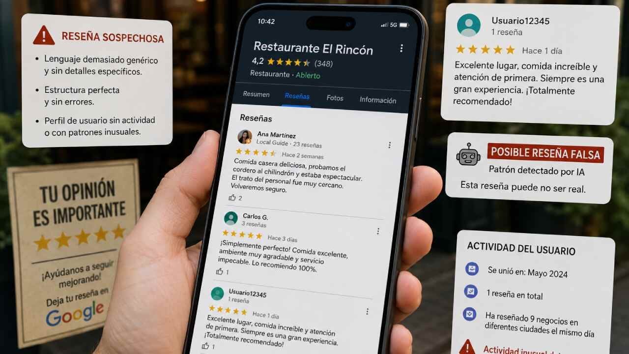 El fin de las reseñas de Google tal y como las conoces: por qué están desapareciendo las valoraciones de tus sitios favoritos