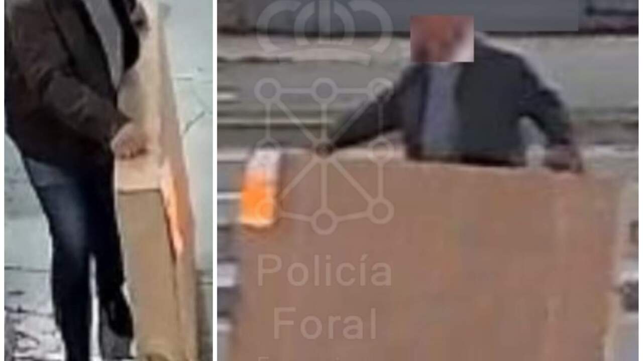 Policía Foral destapa el método de tres personas para llevarse una televisión de una tienda en Tudela
