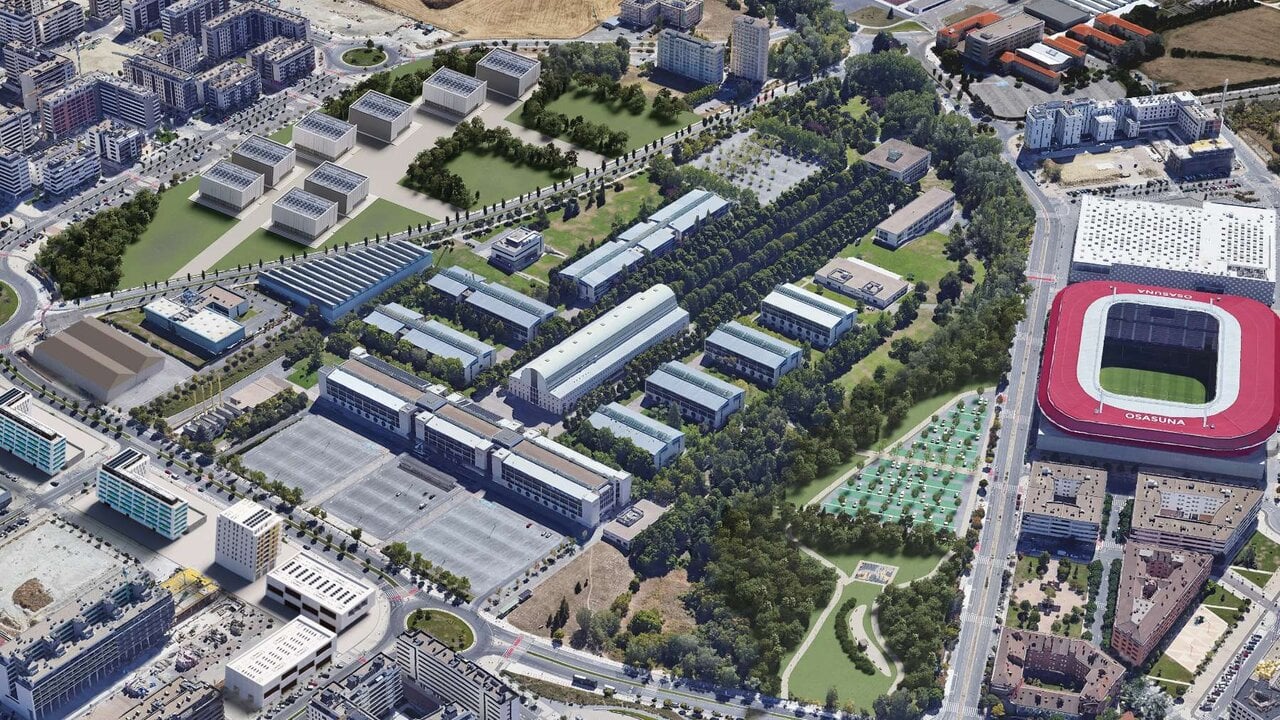 Navarra da luz verde al PSIS de la UPNA que proyecta la construcción de cientos de viviendas en la zona
