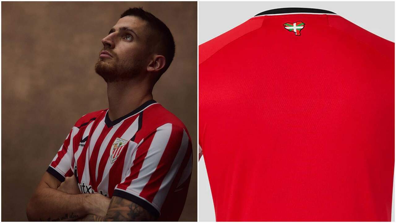 El PP exige al Athletic retirar su nueva camiseta por incluir a Navarra en un mapa de Euskal Herria junto a la ikurriña