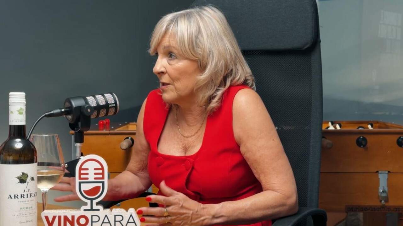 Mar&iacute;a Caballero, en un momento de la entrevista.