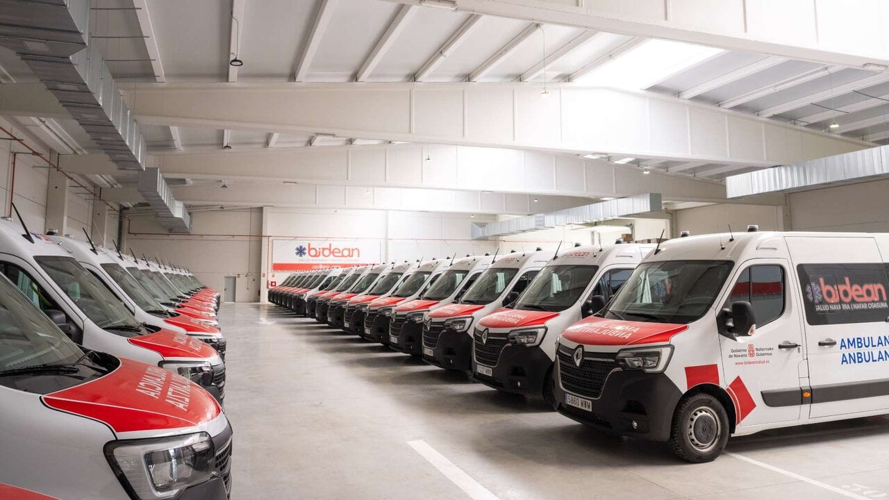 Bidean cumple su primer año en Navarra con casi 250.000 traslados y mejoras para pacientes de las ambulancias