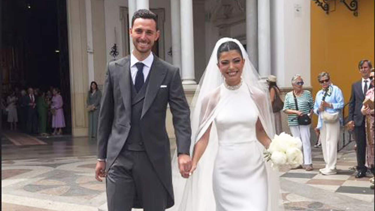 El jugador de Osasuna que da el sí quiero a su novia en una boda espectacular en Sevilla
